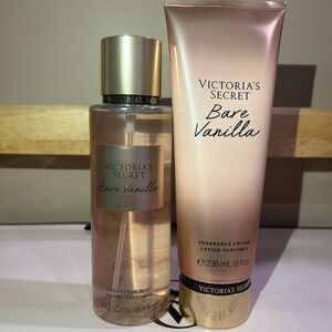 Victoria Secret Bare Vanilla Set